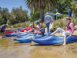 Canoeing at Have a Go Day